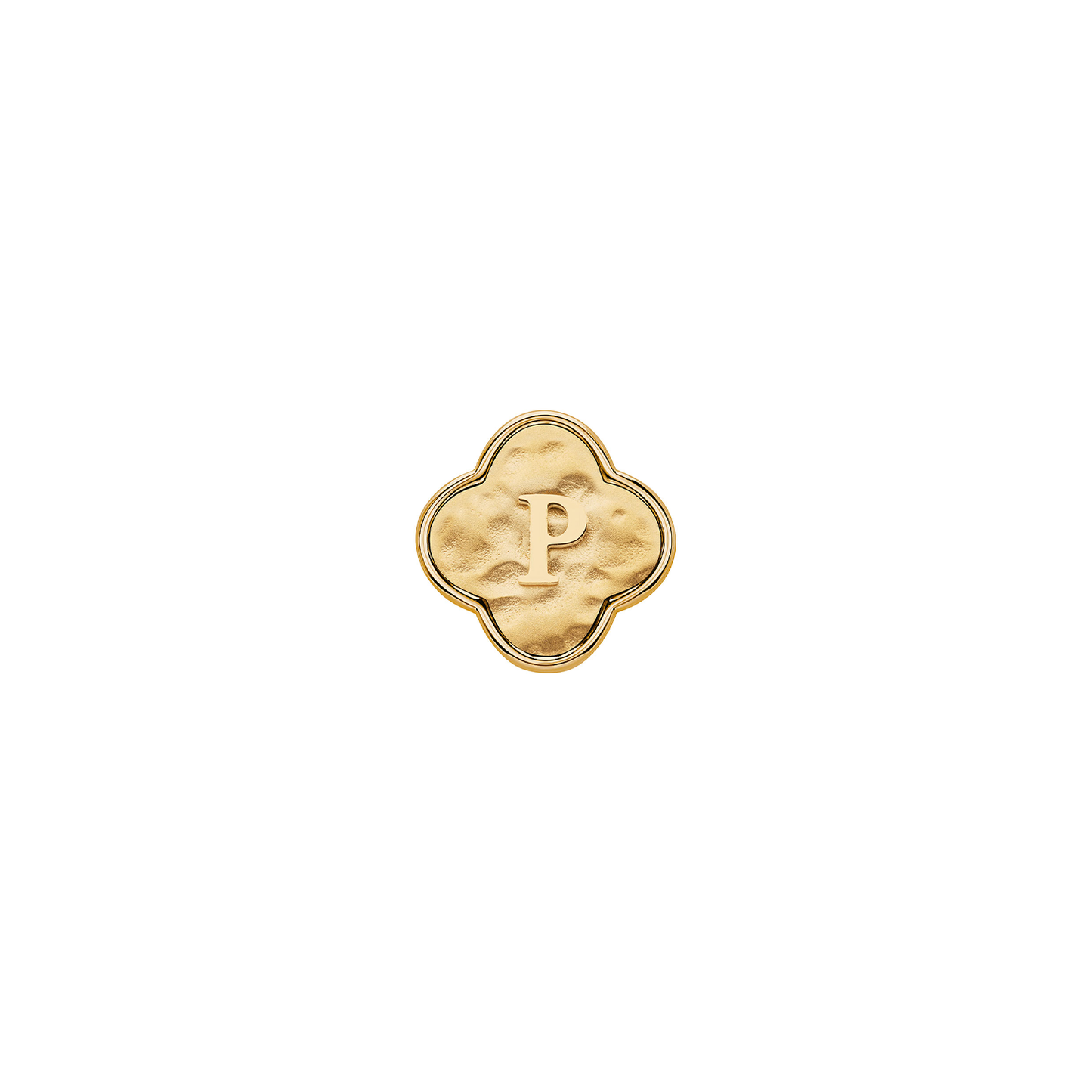 Molten Clover Charms (Gold) - Initials