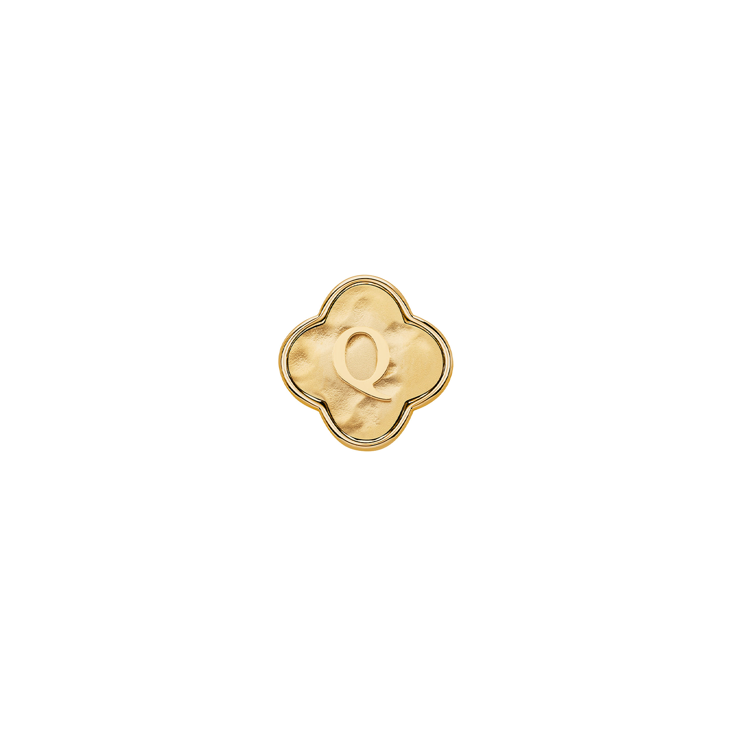 Molten Clover Charms (Gold) - Initials