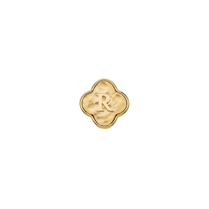 Molten Clover Charms (Gold) - Initials