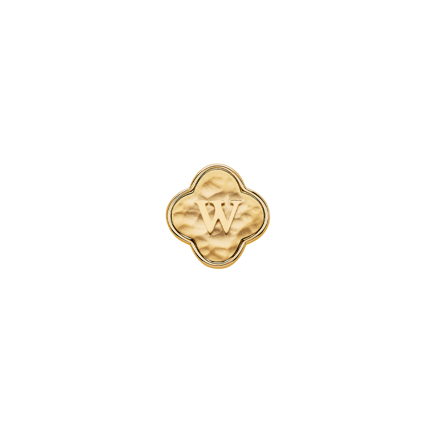 Molten Clover Charms (Gold) - Initials
