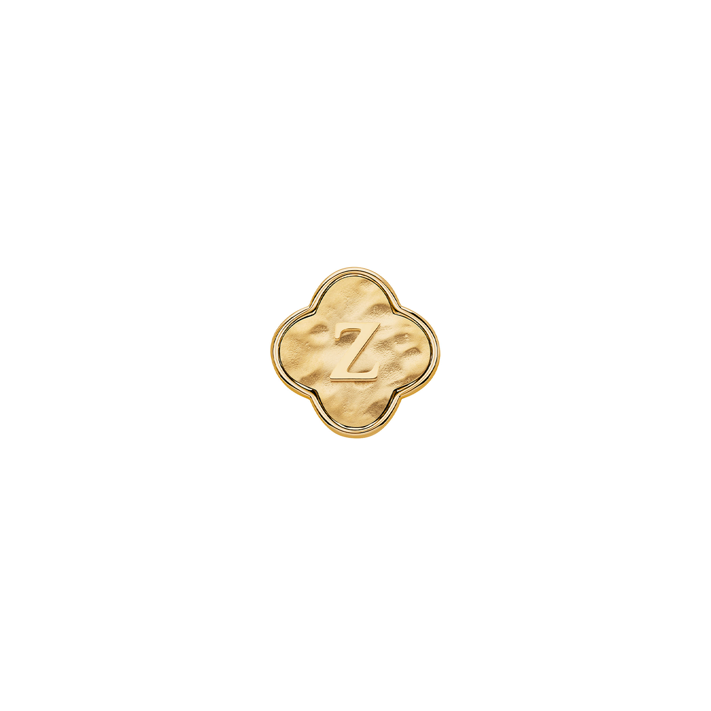 Molten Clover Charms (Gold) - Initials