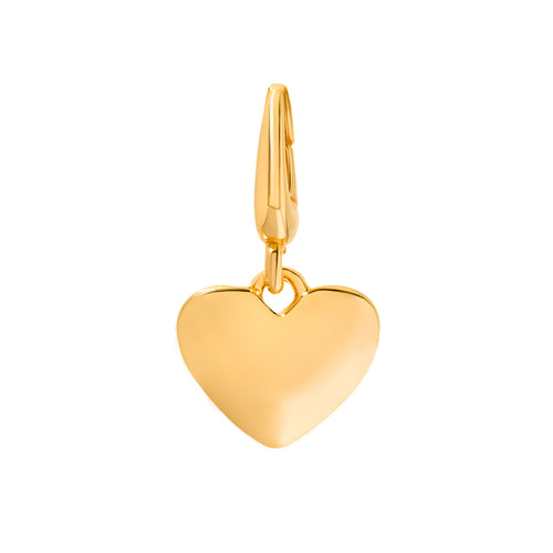 Mini Heart Accessories Charm (Gold)