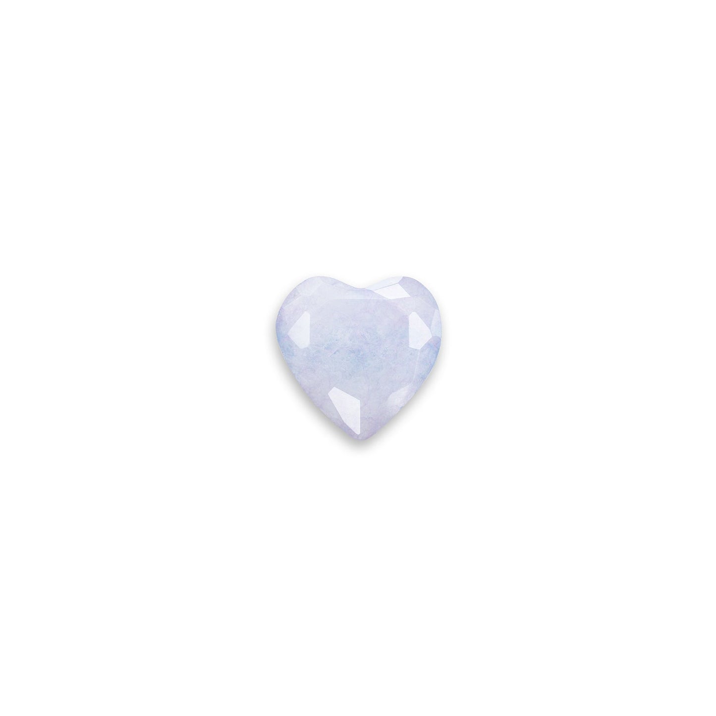 Heart Birthstone Necklace Charm
