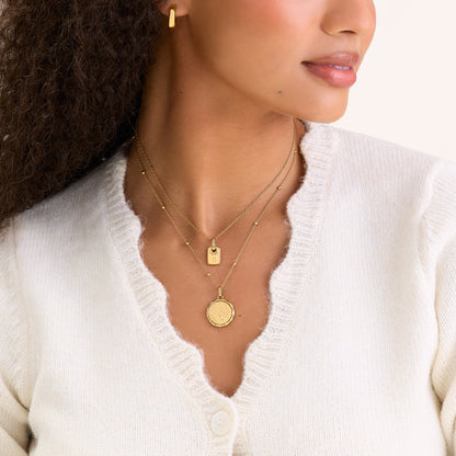 Coin Constellation Necklace (Gold)