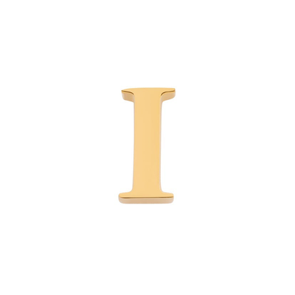 Initial Necklace Charm (Gold)
