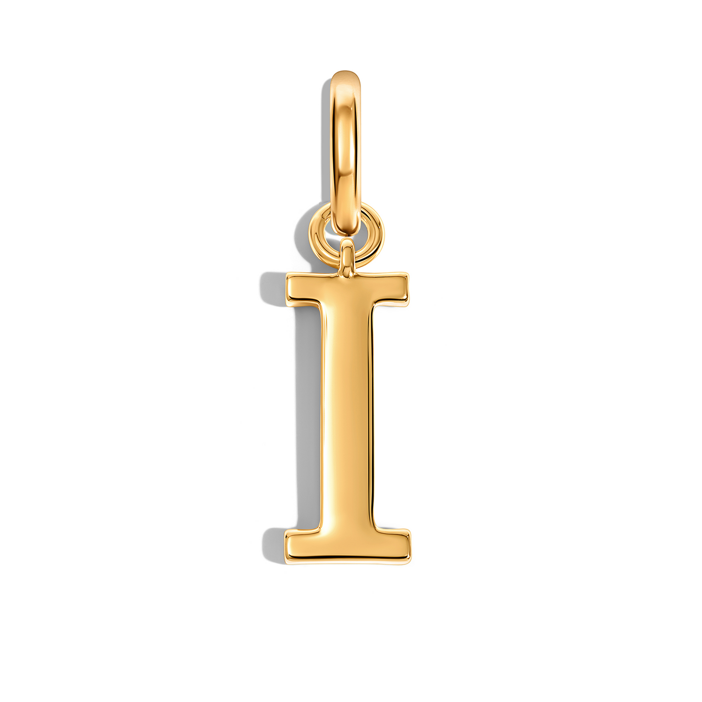 Large Didot Initial Accessories Charm (Gold)