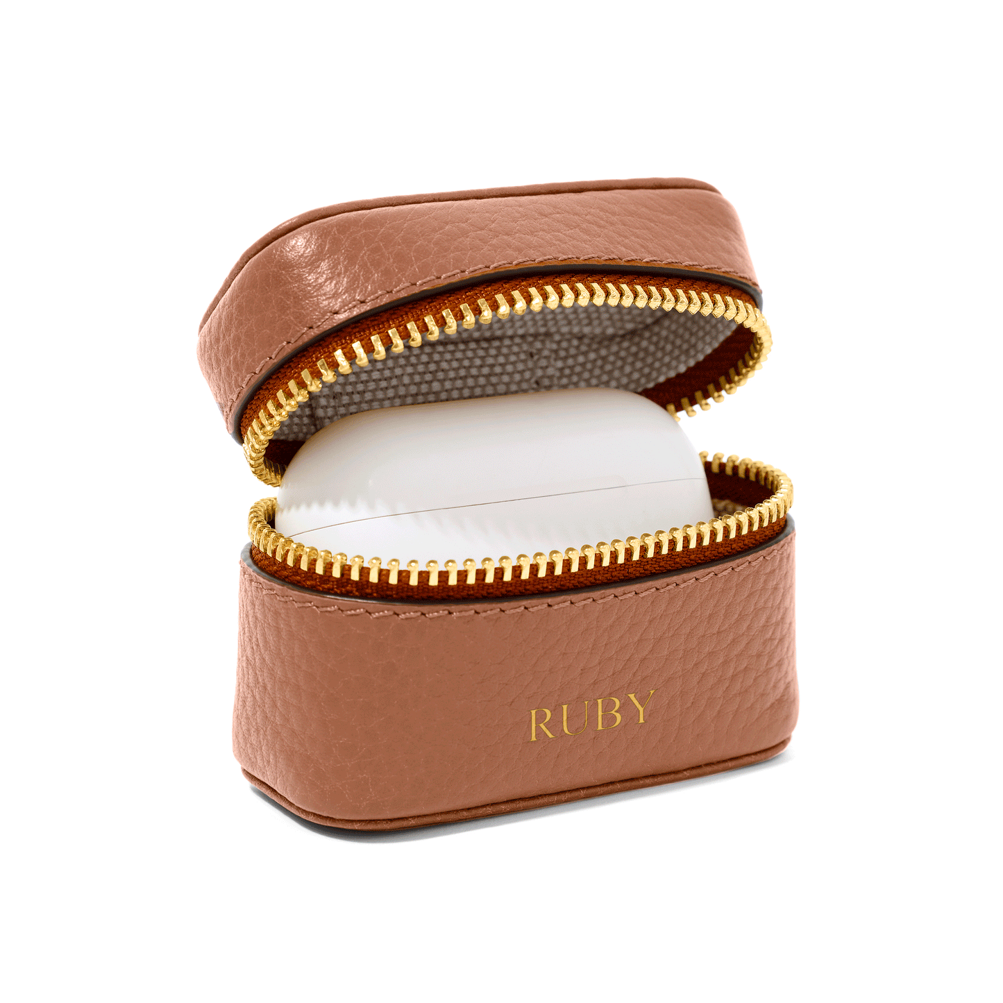 Leather Airpods Case (Tan)