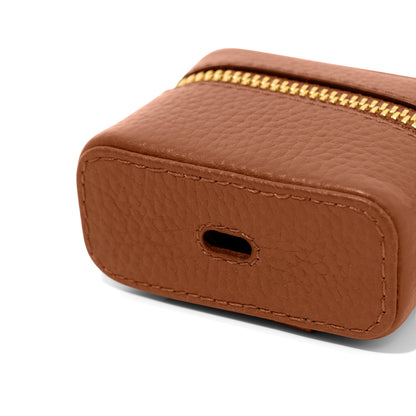 Leather Airpods Case (Tan)