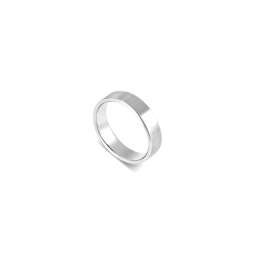 Intersection Band Ring (Silver)