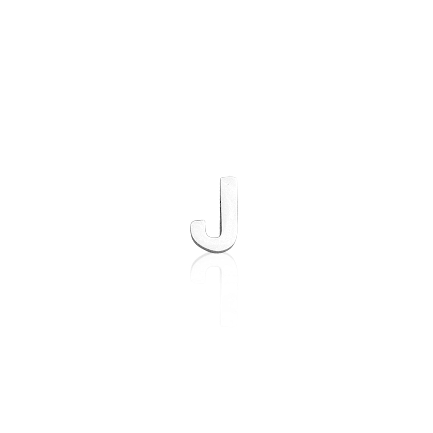 Made Mine Mini Letter Sphere Chain Necklace (Silver)