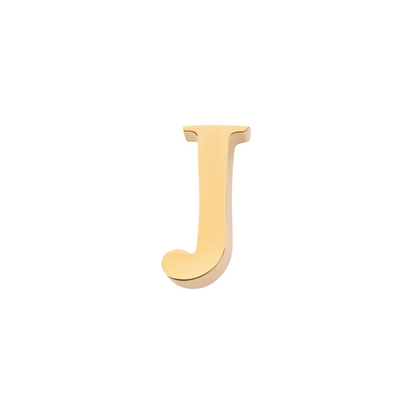 Initial Necklace Charm (Gold)