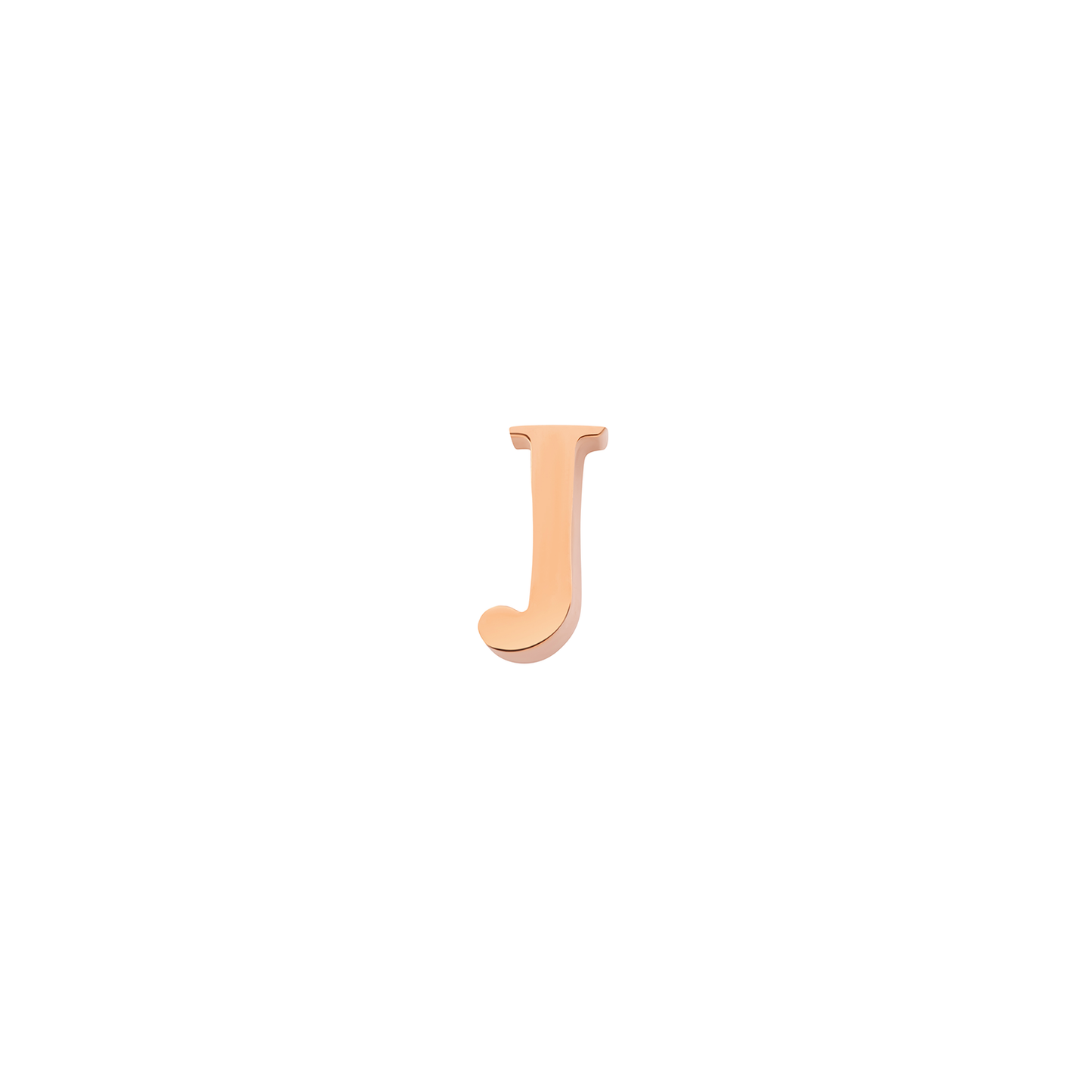 Made Mine Charms - Didot Initial Charm (Rose Gold)
