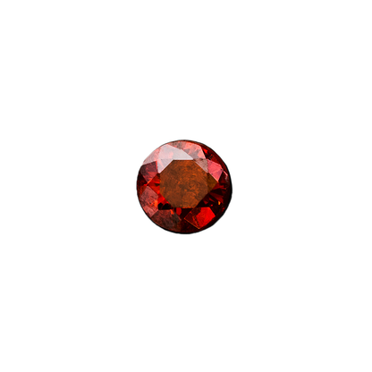 Mini Monogram Birthstone Tag Pendant (Silver)