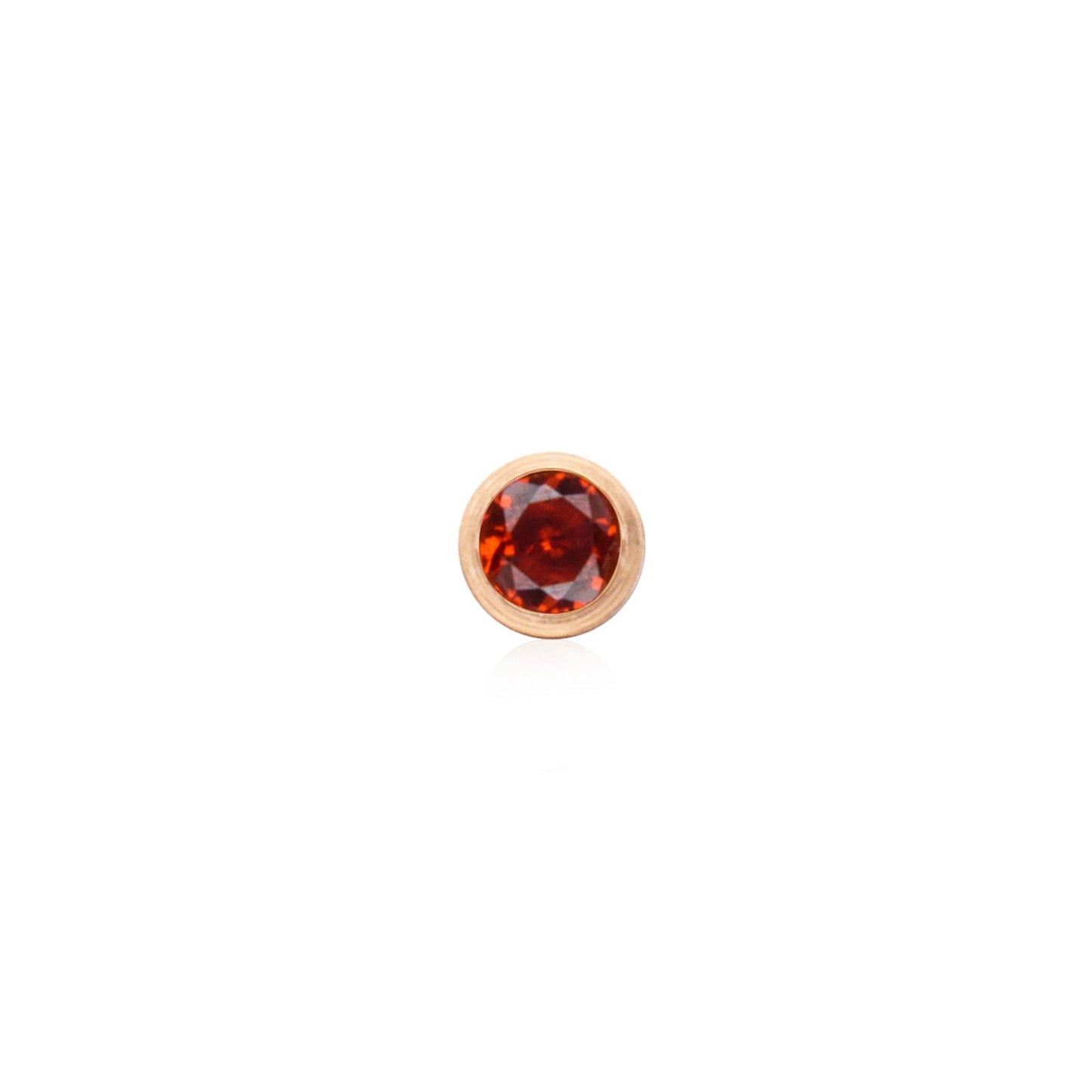 Custom Retro Birthstone (Rose Gold)