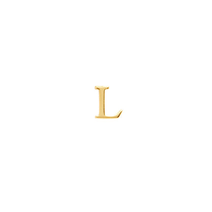 Made Mine Charms - Didot Initial Charm (Gold)