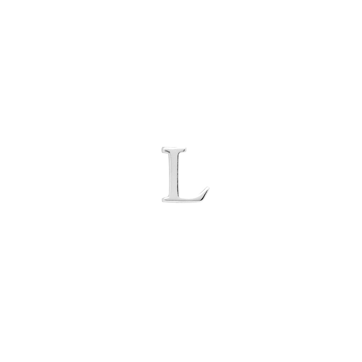 Stories Initial Pendant (Silver)