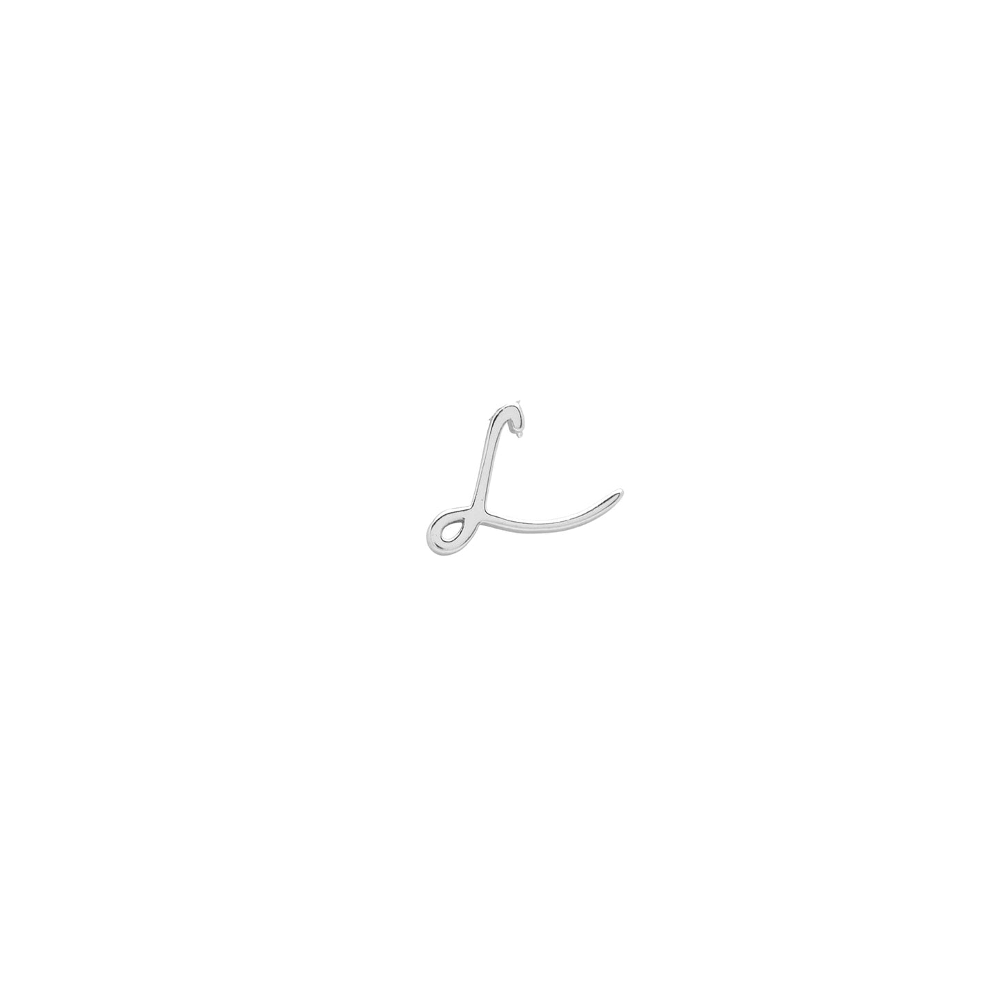 Made Mine Script Letter Bracelet (Silver) - JJ