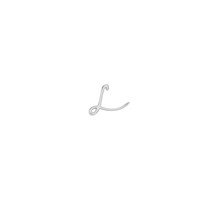 Made Mine Script Letter Bracelet (Silver) - JJ