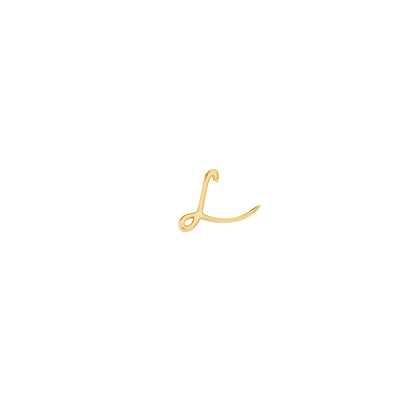 Made Mine Script Letter Bracelet (Gold)