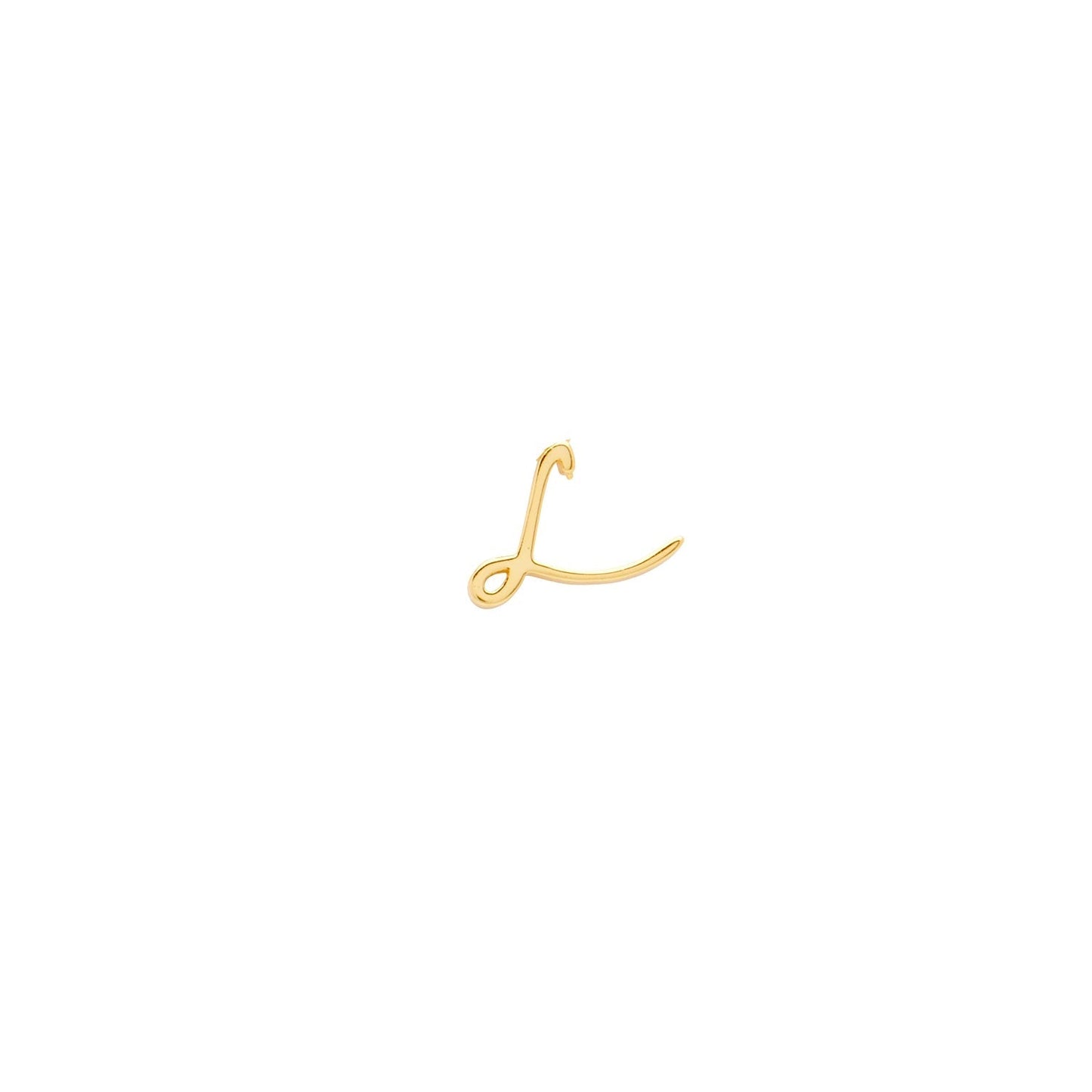 Made Mine Script Letter Bracelet (Gold) - NN
