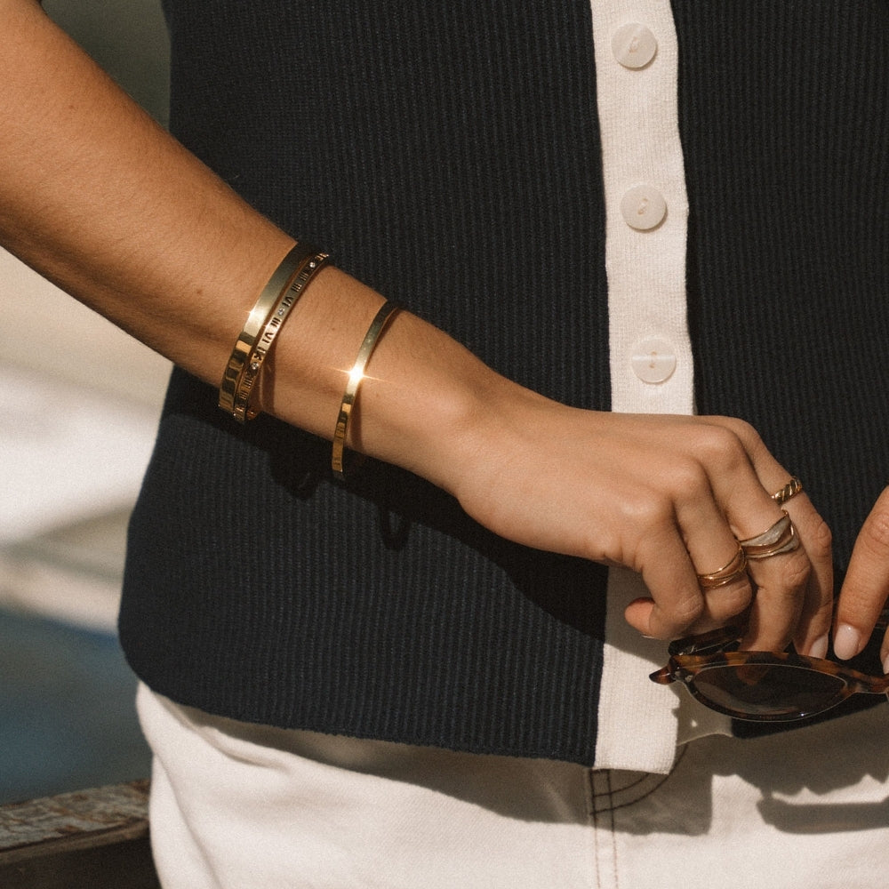Lilah Gold Bangle