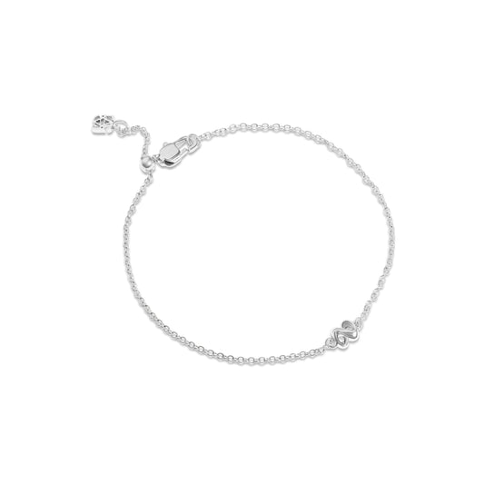 Infinity Bracelet (Silver) - Worth £49