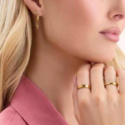 Ocean Charms Lobster Huggie Earrings (Gold)
