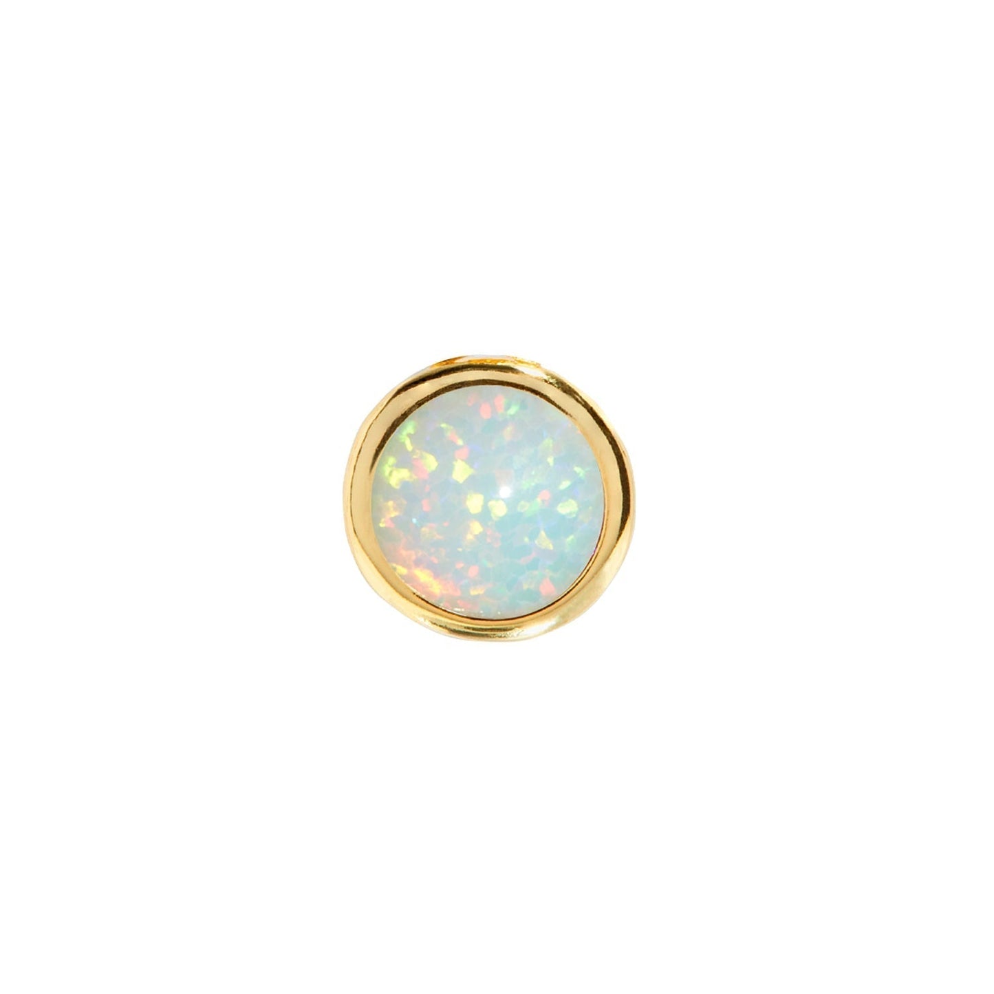 Double Initial Icon - Birthstone (Gold)