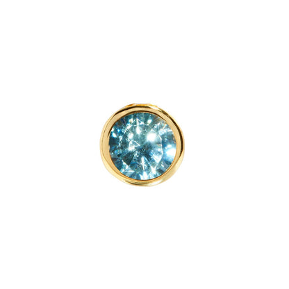 Double Initial Icon - Birthstone (Gold)