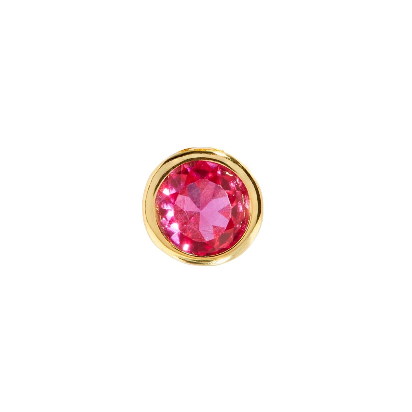 Double Initial Icon - Birthstone (Gold)
