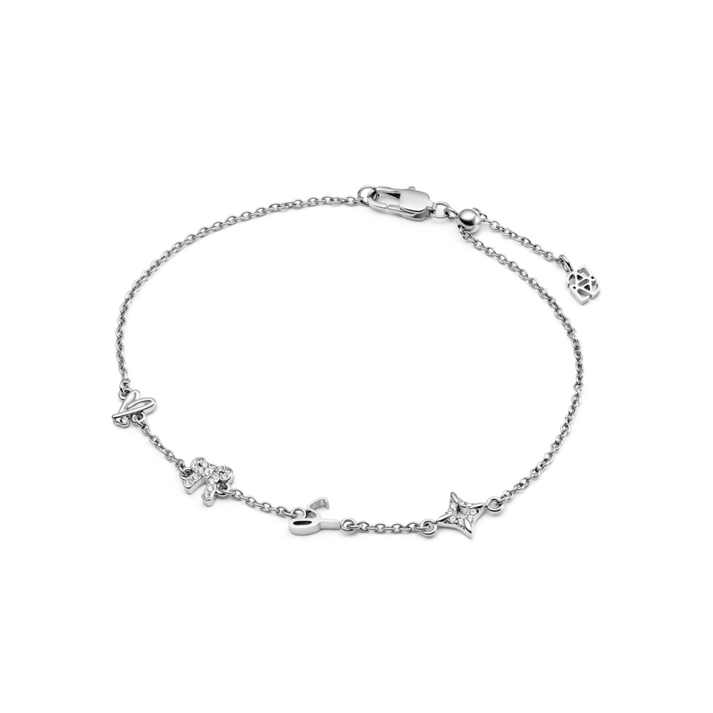 Made Mine Charm Bracelet (Silver)