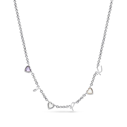 Made Mine Charm Necklace (Silver)
