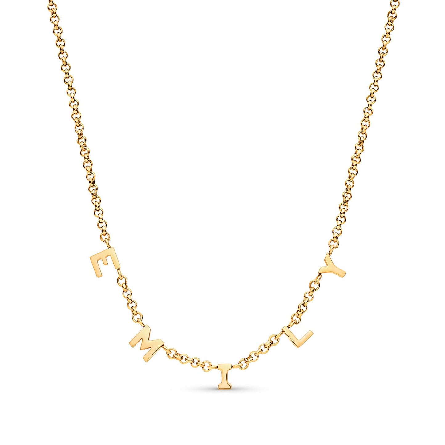 Made Mine Name Necklace - Gold