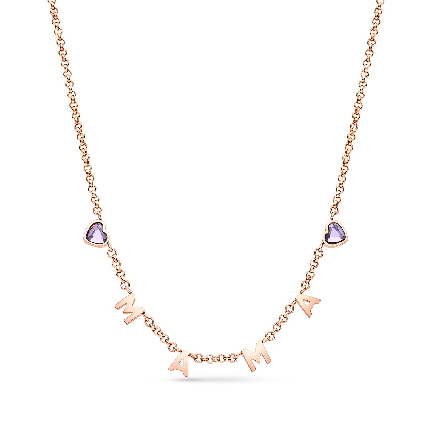 Made Mine Name Necklace - Rose Gold