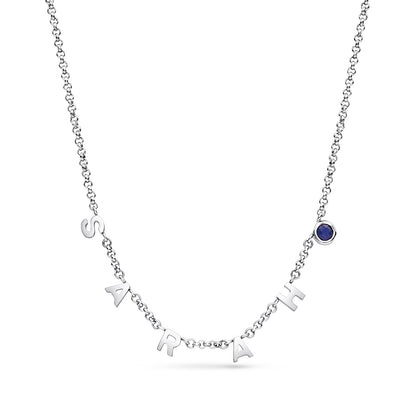 Made Mine Name Necklace - Silver