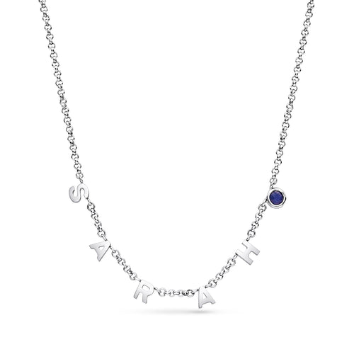 Made Mine Name Necklace - Silver