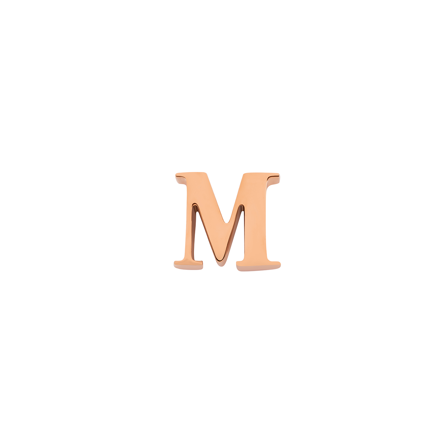 Made Mine Charms - Didot Initial Charm (Rose Gold)