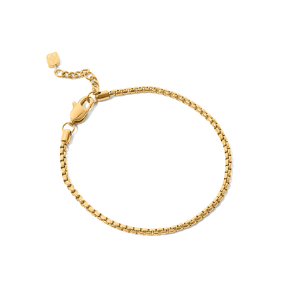 Box Chain Bracelet (Gold)