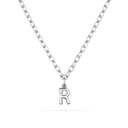 Fine Single Charm Necklace (Silver)
