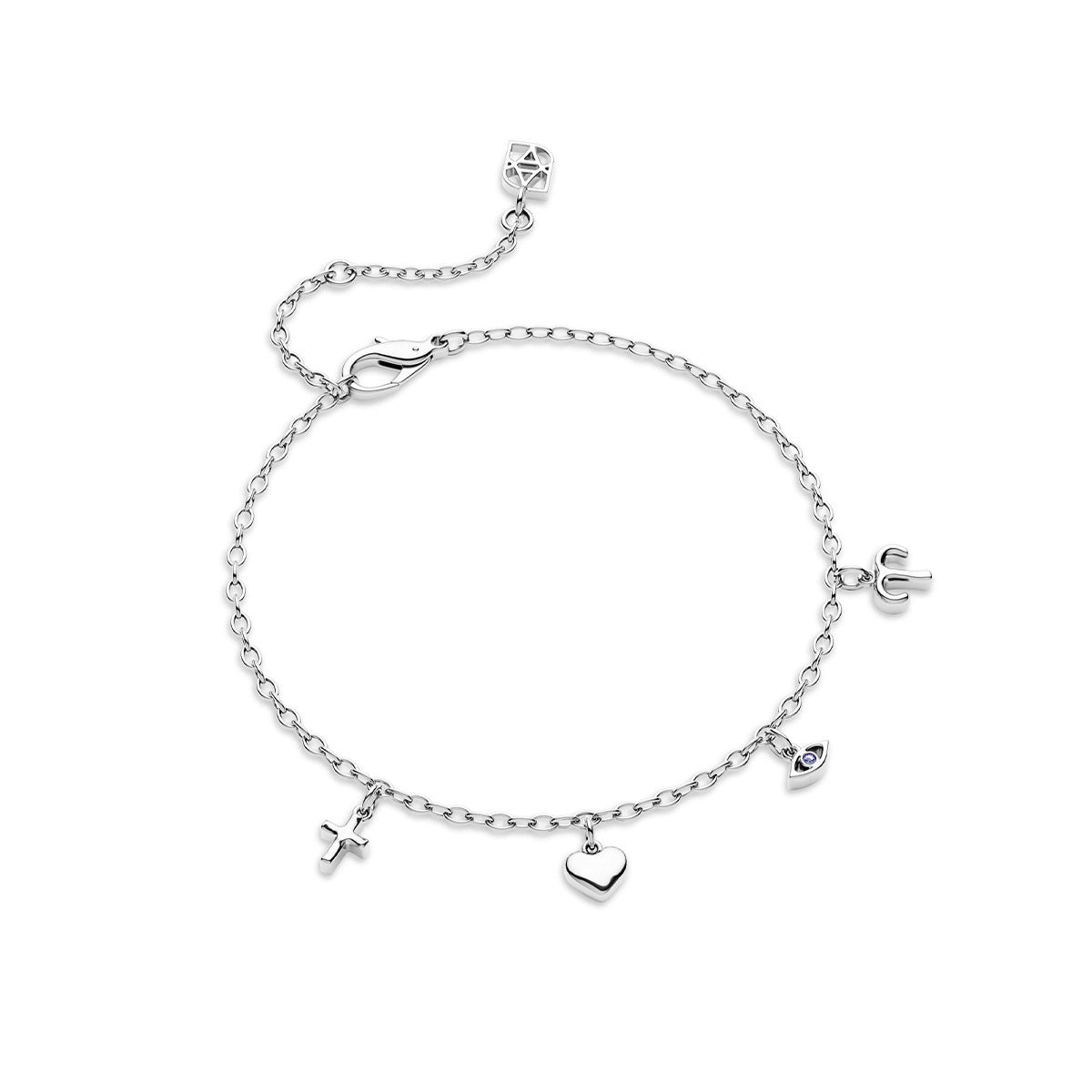 Made Mine Fine Charm Bracelet (Silver)
