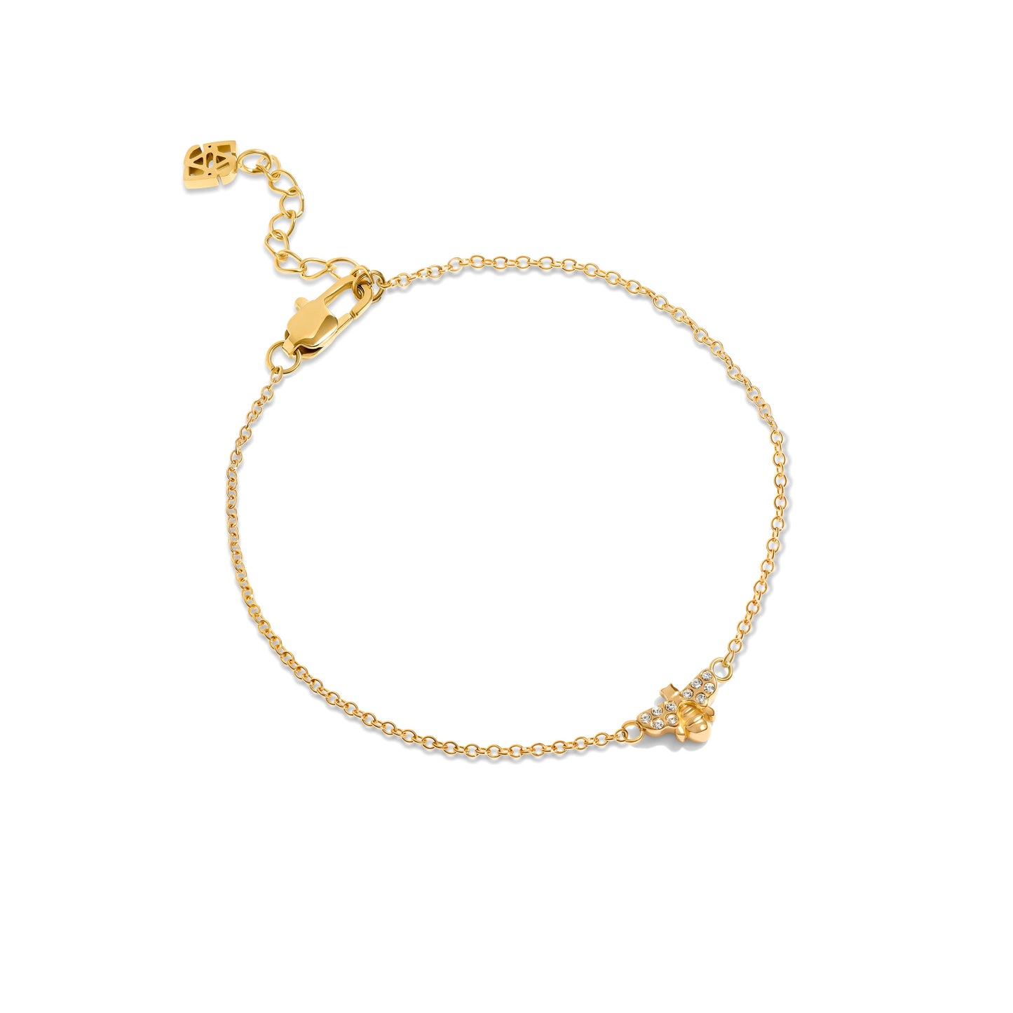 Made Mine Bee Bracelet (Gold)