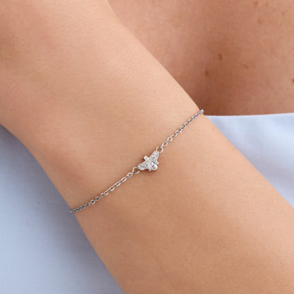 Made Mine Single Charm Bracelet (Silver)