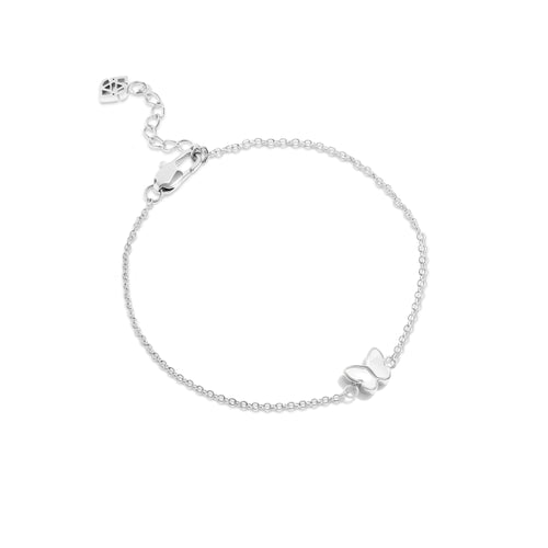 Made Mine Butterfly Bracelet (Silver)