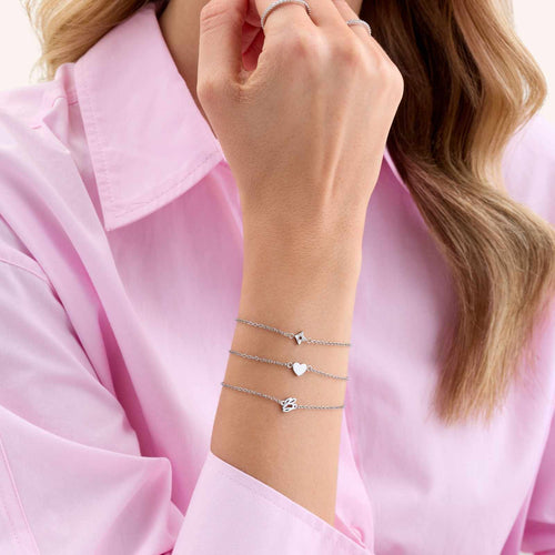 Made Mine Single Charm Bracelet (Silver)