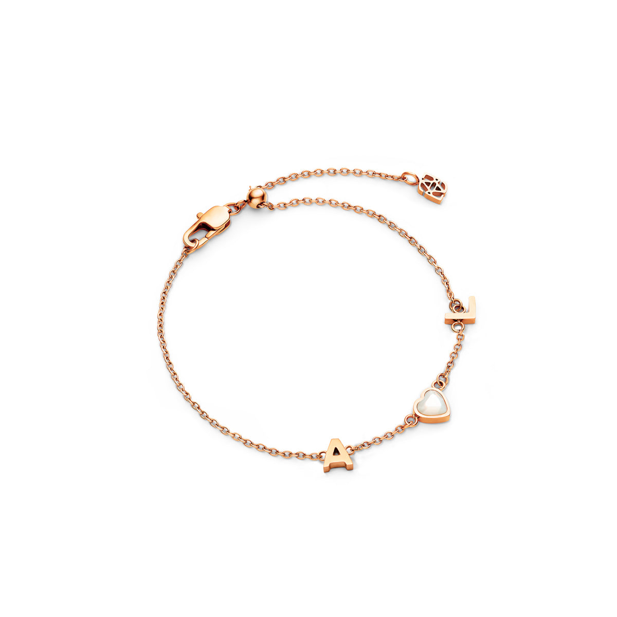 Made Mine Charms - Heart Birthstone Charms (Rose Gold)
