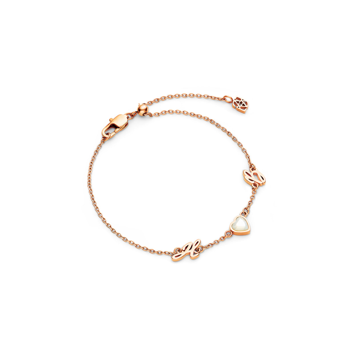 Made Mine Charms - Heart Birthstone Charms (Rose Gold)