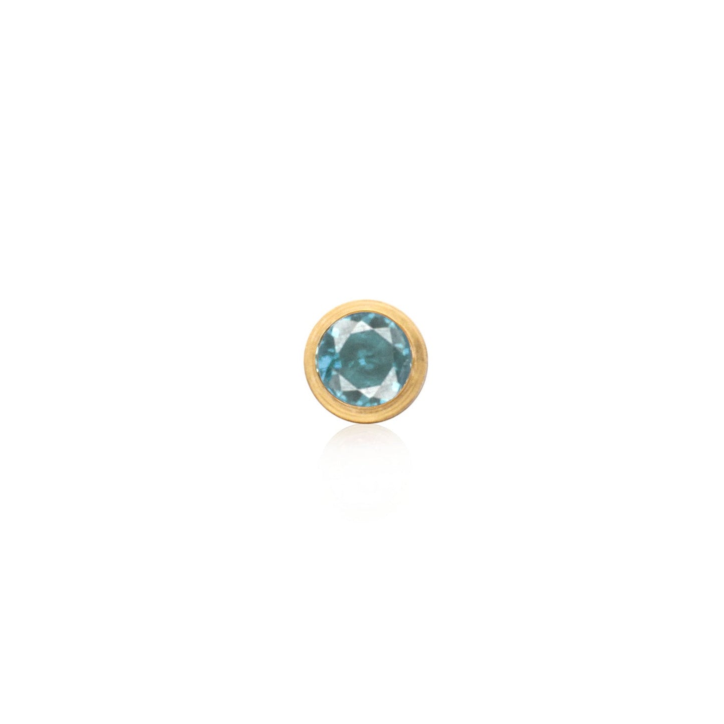 Custom Retro Birthstone (Gold)