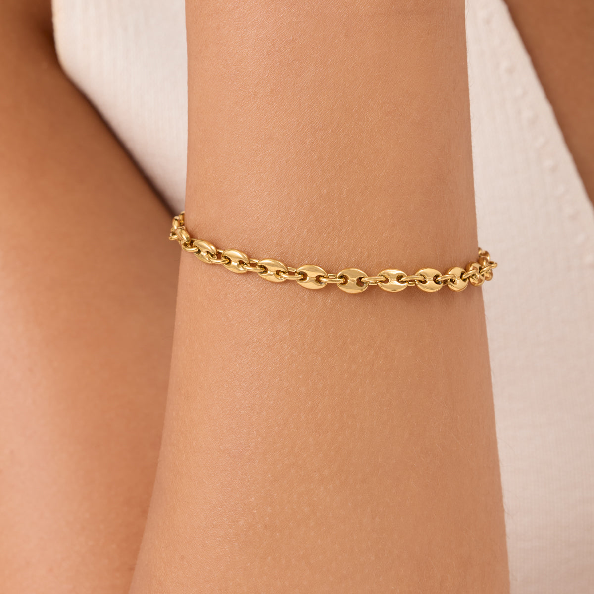 Mariner Chain Bracelet (Gold)