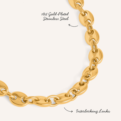Mariner Chain Bracelet (Gold)