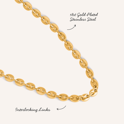 Mariner Chain Necklace (Gold)